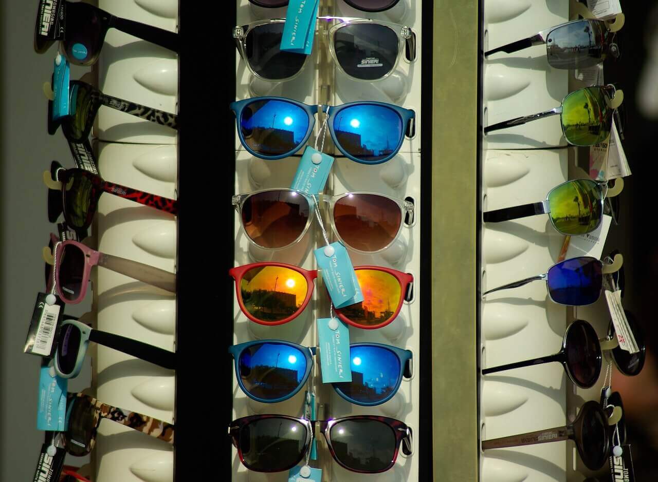 sunglasses coloured lens options